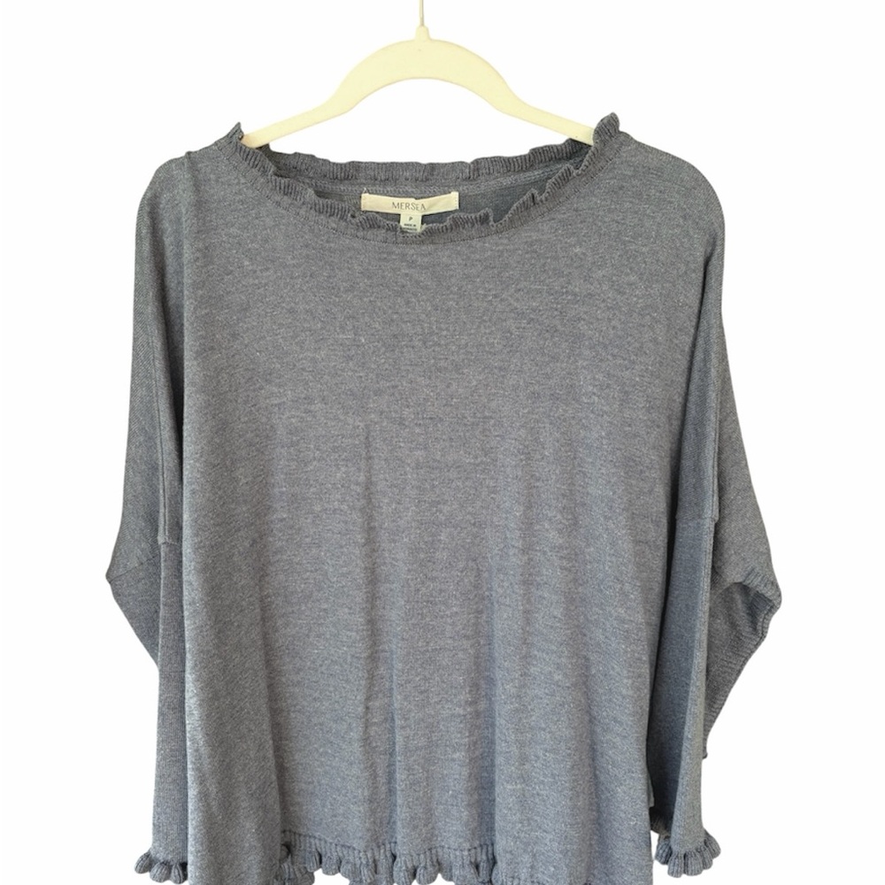 Mersea Catalina Cotton Ruffle Sweater